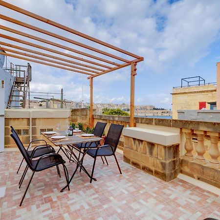 Traditional Maltese Townhouse, Roof Terrace And Views Senglea Exteriér fotografie